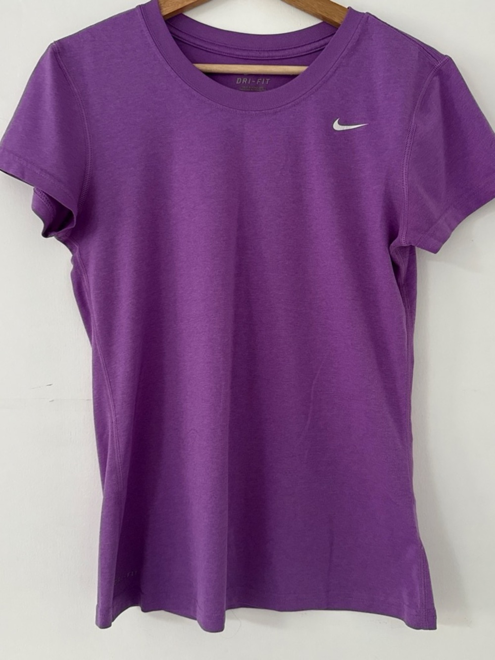 Nike Purple Dri-FIT Short Sleeve Tee